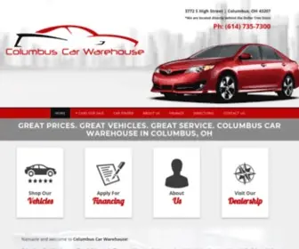 Columbuscarwarehouses.com(Columbus car warehouse) Screenshot