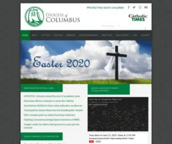 Columbuscatholic.org(Catholic Diocese of Columbus) Screenshot