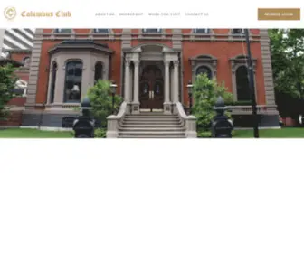 Columbusclub.com(Columbus Club) Screenshot