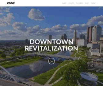 Columbusddc.com(Columbus Downtown Development Corporation) Screenshot