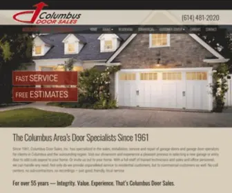 Columbusdoorsales.com(Columbus Doors Sales) Screenshot
