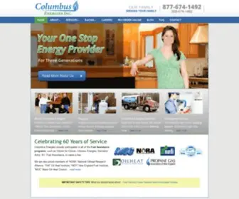 Columbusenergies.com(Columbus Energies) Screenshot