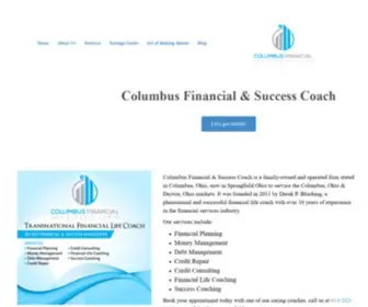 Columbusfinancialcoach.com(Columbus Financial & Success Coach I Money coach & financial coach services) Screenshot