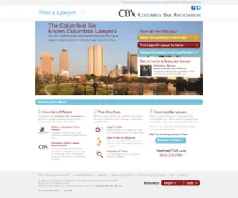 Columbusfindalawyer.org(Columbus Find a Lawyer) Screenshot