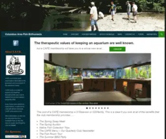 Columbusfishclub.org(Columbus Area Fish Enthusiasts) Screenshot