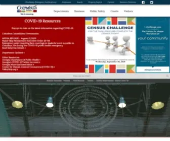 Columbusga.org(Columbus Consolidated Government) Screenshot