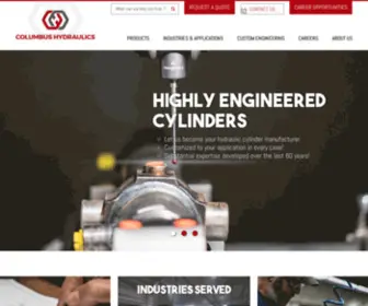 Columbushydraulics.com(Columbus Hydraulics) Screenshot