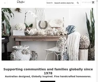 Columbusimports.com.au(Columbus Imports) Screenshot