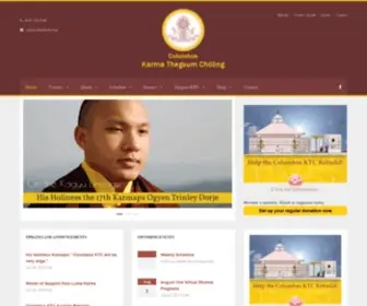 Columbusktc.org(Buddhist) Screenshot