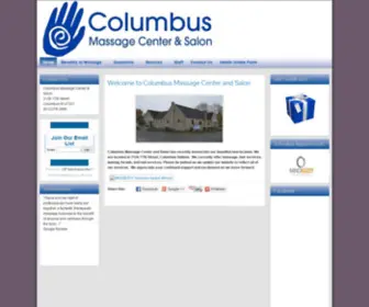 Columbusmassagecenter.com(Columbus Massage Center) Screenshot