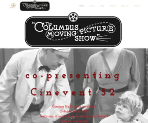 Columbusmovingpictureshow.com(Columbus Moving Picture Show) Screenshot