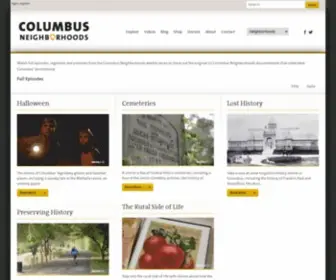 Columbusneighborhoods.org(Videos of Central Ohio) Screenshot