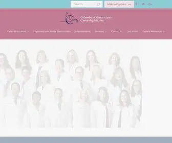 Columbusobgyn.com(Columbus OBGYN) Screenshot