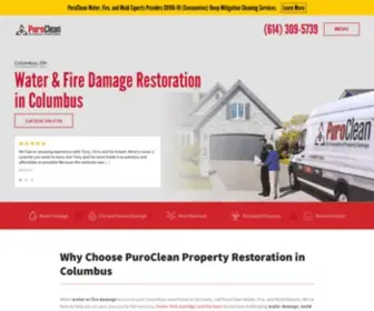 Columbusrestorationservices.com(Property Restoration Services in Columbus) Screenshot