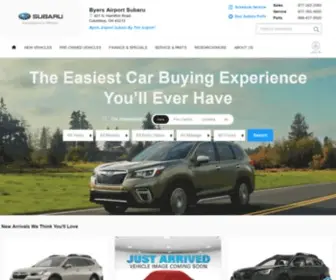 Columbussubaru.com Screenshot