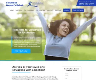 Columbuswomensrehab.com(Columbus Rehab Center for Women) Screenshot