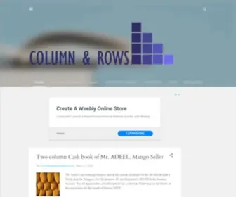 Columnandrows.com(Column & Rows) Screenshot