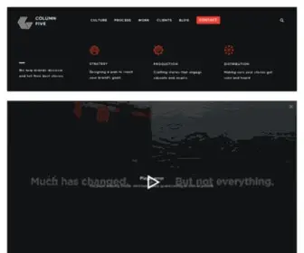 Columnfivemedia.com(Column Five) Screenshot