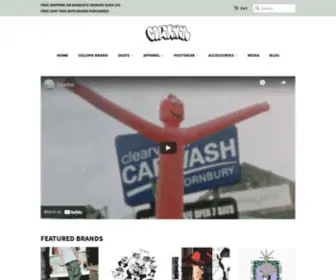 Columnskateshop.com(Column Skate Shop) Screenshot