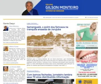 Colunadogilson.com.br(Página inicial) Screenshot