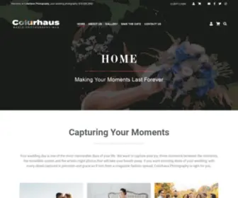 Colurhausphotography.com(Wedding Photography) Screenshot