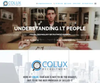 Coluxrecruitment.com(IT Recruitment Agencies London) Screenshot