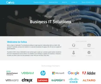 Colva-IT.com(IT Solutions for Business) Screenshot