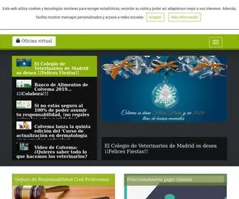 Colvema.org(Colegio Oficial de Veterinarios de Madrid) Screenshot