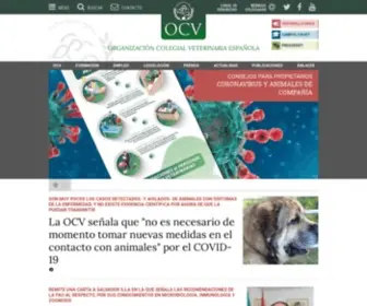 Colvet.es(Bienvenido a la Organización Veterinaria Española) Screenshot
