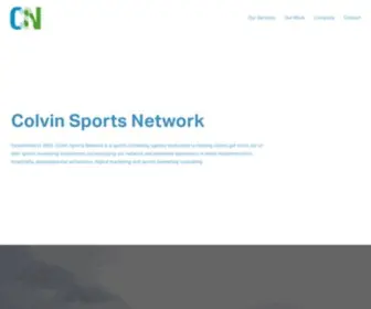 Colvinsportsnetwork.com(Colvin Sports Network) Screenshot