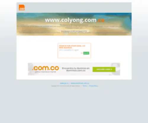 Colyong.com.co(Colyong) Screenshot