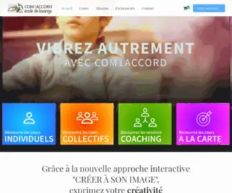 Com1Accord.be(Com1accord, École de louange) Screenshot