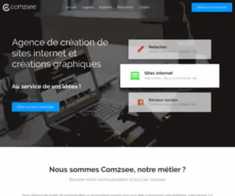 Com2See.fr(Création sites internet à Dax) Screenshot