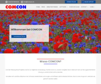 Comcon.ch(COMCON AG) Screenshot