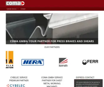 Coma-CNC.de(Coma GmbH) Screenshot