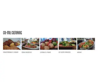 Comacatering.dk(Frokostordning til firmaer i København) Screenshot
