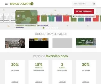 Comafi.com.ar(Banco Comafi) Screenshot