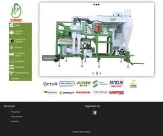 Comaiz.mx(Comercializadora de Maquinaria Agroindustrial) Screenshot
