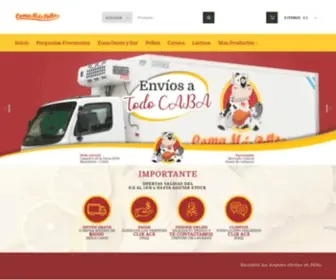 Comamaspollo.com(Coma Mas Pollo) Screenshot