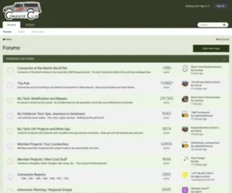 Comancheclub.com(Comanche Club Forums) Screenshot