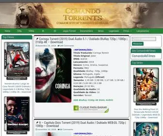 Comandostorrents.com(Comando Torrents) Screenshot