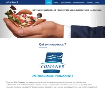 Comaner.com(Partenaire de l'industrie agro) Screenshot