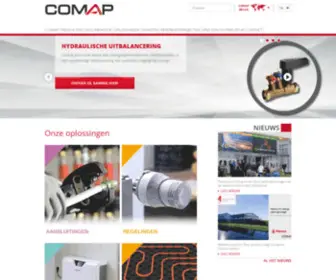 Comap.be(Oplossingen en producten voor energie) Screenshot