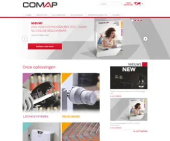 Comap.nl(Oplossingen en producten voor energie) Screenshot
