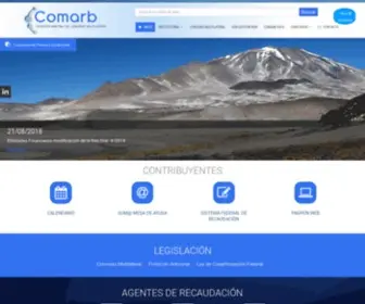 Comarb.gov.ar(Novedades) Screenshot