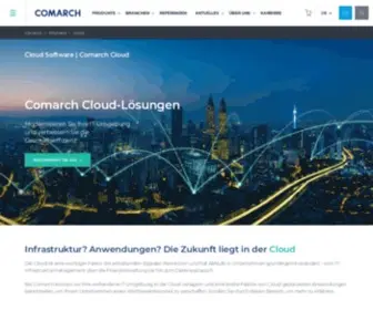 Comarch-Cloud.de(Ob KMU oder Enterprise) Screenshot