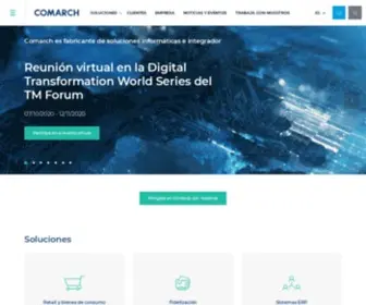 Comarch.es(Fabricante y suministrador de sistemas de informática modernos) Screenshot