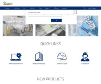 Comarkinstruments.com(Comark Instruments) Screenshot