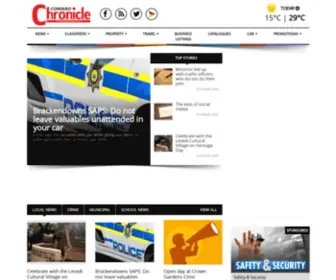 Comarochronicle.co.za(Comaro Chronicle) Screenshot