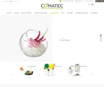 Comatec.fr(Vaisselle biodégradable) Screenshot